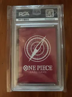 One piece St29 Monkey D Luffy Black & White Alt Art Leader PSA 10 - Image 2