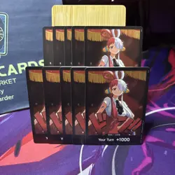 One Piece TCG Uta Don!! Set of 10 Heroines Edition One Piece TCG English Card - Image 2