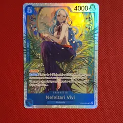Bandai Nefeltari Vivi EB03-024 One Piece Heroines Character SR Blocker Holo 4000 - Image 1
