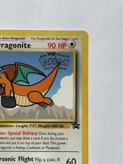 Dragonite Movie Promo 05/53 WoTC Black Star LP Pokemon The First Movie 1999 - Image 3