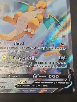Dragonite V Alternate Full Art 192/203 SWSH07 Evolving Skies Holo 👀 @CONDITION - Image 3