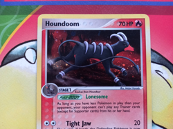 Houndoom 7/115 Holo Rare EX Unseen Forces Pokemon Card - Image 3