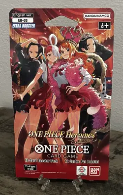 One Piece TCG Card Game EB-03 Heroines Edition Booster Pack Sealed Lot of 100 - Image 3