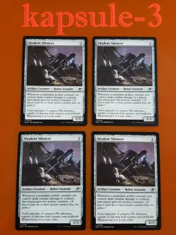 4x Virulent Silencer | Edge of Eternities | MTG Magic Cards - Image 1