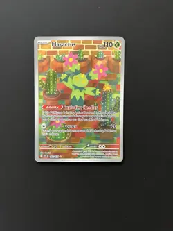 Maractus 160/159 Journey Together Full Art Ultra Rare Holo Pokemon Card NM - Image 1