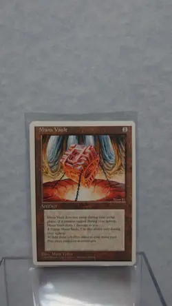 Magic the Gathering - Mana Vault - 1995 4th Edition - Lightly Played - Image 1