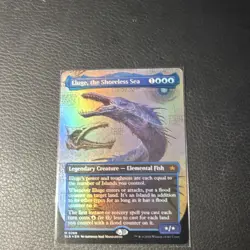 Magic: The Gathering Eluge, the Shoreless Sea Bloomburrow Mythic Foil Borderless - Image 1