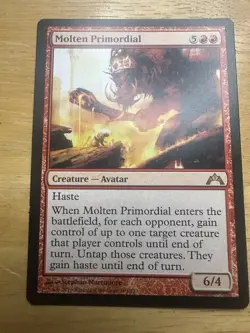 1x MOLTEN PRIMORDIAL - Gatecrash - MTG - Magic the Gathering NM - Image 1