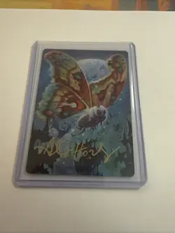 MTG Magic the Gathering Sygg, Wanderwine Wisdom Stamped Art Series ECL #48 - Image 1