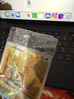 Pokemon Scarlet & Violet Mimikyu - 075 SEALED Black Star Promo! Ships Fast! - Image 3