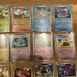 X26 Pokemon Scarlet & Violet Base Set Reverse & Holo Bundle A No Dup’s Pk Fresh - Image 3