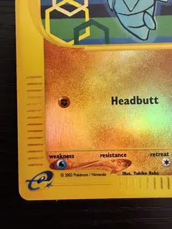 2002 Pokemon TCG Expedition Pupitar Reverse Holo 90/165 NM - Image 4