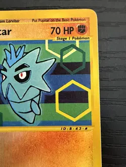 2002 Pokemon TCG Expedition Pupitar Reverse Holo 90/165 NM - Image 5