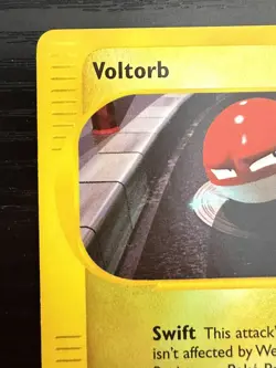 2002 Pokemon TCG Aquapolis Voltorb 115/147 Reverse Holo NM - Image 3