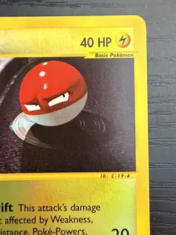 2002 Pokemon TCG Aquapolis Voltorb 115/147 Reverse Holo NM - Image 4