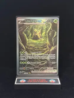 Pokemon Paldea Evolved Special Illustration Rare Wo-Chien ex #257 - Image 1