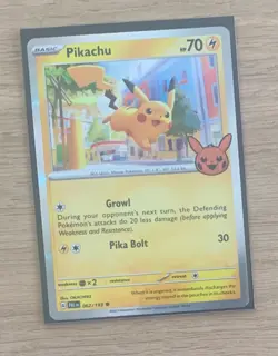 Pikachu 018/091 | Halloween Promo Holo | Pokemon | Trick or Trade 2024 - Image 1