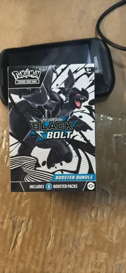 Pokemon Scarlet & Violet Black Bolt Booster Bundle Box Zekrom - Image 1