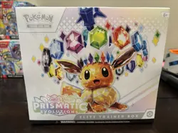 Pokemon TCG Scarlet & Violet Prismatic Evolutions Elite Trainer Box ETB DMG a - Image 1