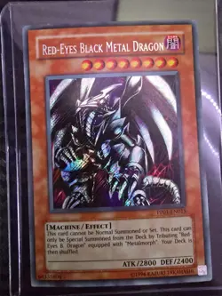 Red-Eyes Black Metal Dragon Unlimited Secret Rare (PP01-EN015) LP - Image 1