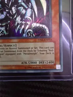 Red-Eyes Black Metal Dragon Unlimited Secret Rare (PP01-EN015) LP - Image 5