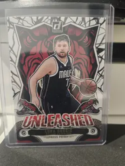 2024-25 Panini Donruss Unleashed Gold Press Proof Luka Doncic #9 - Image 1