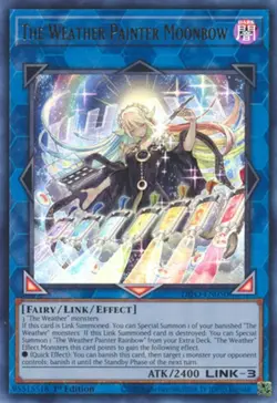 Yugioh! LP The Weather Painter Moonbow - DIFO-EN050 - Ultra Rare - 1st Edition L - Image 1