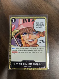 One Piece I’ll Whip You Into Shape OP15-EB04 Foil Adventure On KAMI’s Island - Image 1