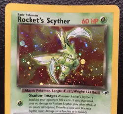 Pokemon Rocket's Scyther Holo Gym Heroes 13/132 WOTC Vintage 2000 - Image 3