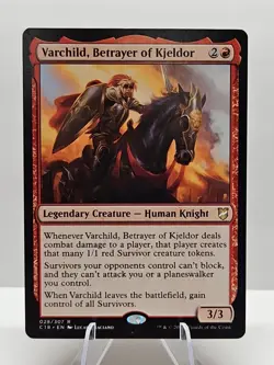 MTG Magic The Gathering Varchild, Betrayer of Kjeldor The List Reprints NM - Image 1