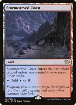 Stormcarved Coast VOW NM MTG - Image 1