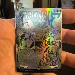 Gandalf the White (Borderless Poster Foil) Lord of the Rings 732 NM - Image 1