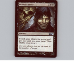 MTG - Diabolic Tutor - Free P+P - Image 1