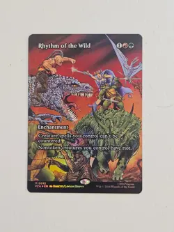 Rhythm of the Wild (Borderless) Foil M TMT Source Material 0012 NM - Image 1