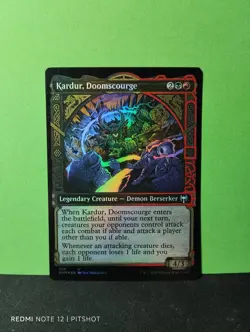 FOIL Kardur, Doomscourge / Kardur, Doomskar-Krieger - MTG Magic - Image 1