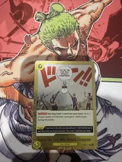 You're the One Who Should Disappear OP06-115 Rare One Piece Wings of the Captain - Image 1