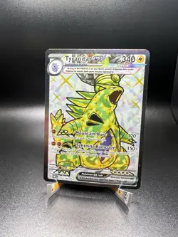 Tyranitar ex 211/197 Ultra Rare Full Art - Pokemon SV03 Obsidian Flames - Image 1
