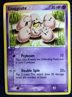 Exeggcute 33/112 FireRed & LeafGreen Pokemon English Non Holo 2004 - Image 1