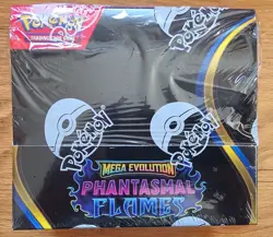 Pokemon ME02 Mega Evolution Phantasmal Flames Booster Box Factory Sealed - Image 1