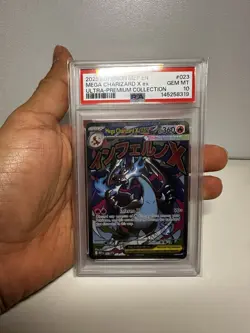 2025 POKEMON MEP PROMO ULTRA-PREMIUM COLLECTION #023 MEGA CHARIZARD X EX PSA 10 - Image 1