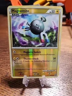 Magnemite 68/102 Triumphant Reverse Holo 2010 Pokemon TCG NM - Image 1