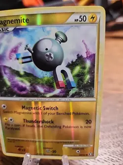 Magnemite 68/102 Triumphant Reverse Holo 2010 Pokemon TCG NM - Image 3
