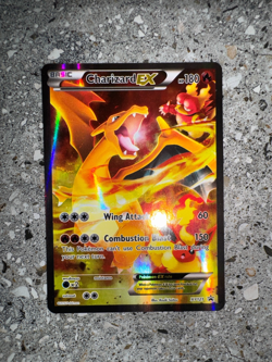 Pokemon TCG Charizard EX XY121 Black Star Full Art Holo Promo NM (Standard Size) - Image 4
