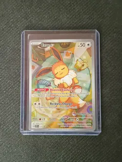 Eevee Pokemon Center Exclusive 173 Holo Scarlet & Violet Promo Pokemon - Image 1