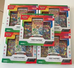Pokemon TCG First Partner Illustration Collection Series 1 Box - Factory Sealed - Image 2