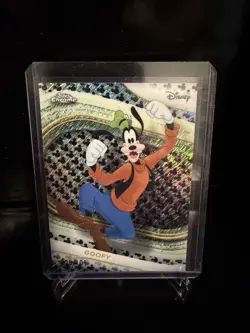 2025 Topps Chrome Disney Goofy /101 Refractor - Image 1