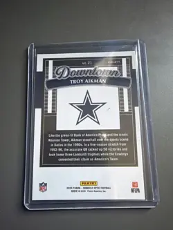Troy Aikman #21 2025 Panini Donruss Optic Downtown - Image 2