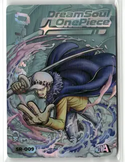 TRAFLAGAR LAW DREAM SOUL SR SR-009 NOVA 5 One Piece Anime Collectible Card - Image 1