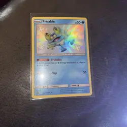 Pokemon Card - Froakie Hidden Fates Shiny Vault SV11/SV94 Rare Shiny 2019 - Image 1