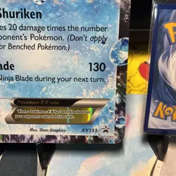 Ash-Greninja EX - (XY Black Star Promos) XY133 Jumbo Cards Holo - Image 4